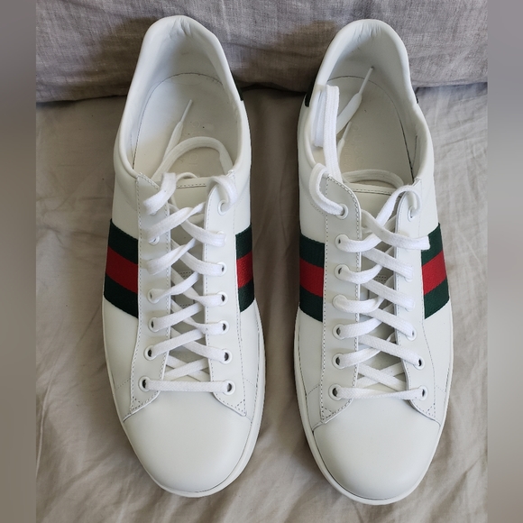Gucci Other - Men's Bianco Gucci sneakers sz 13 (US)